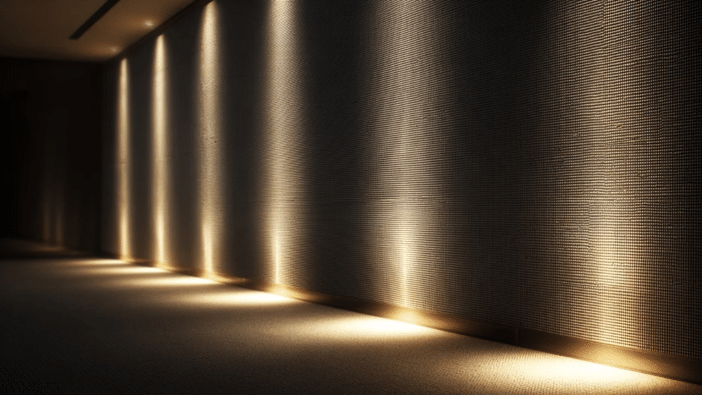 Accent Lighting & Shadow Play to Distract from Flaws