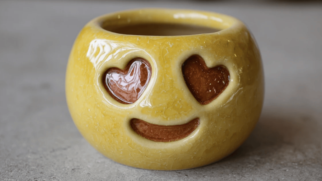 Emoji Pinch Pot