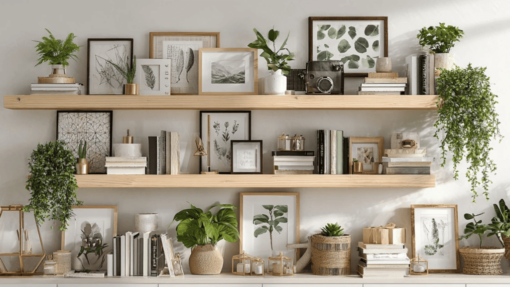 Floating Shelves or Furniture Placement