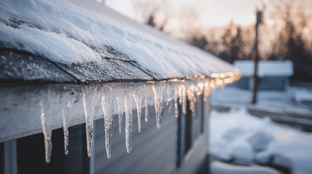 Ice Damage to Roof