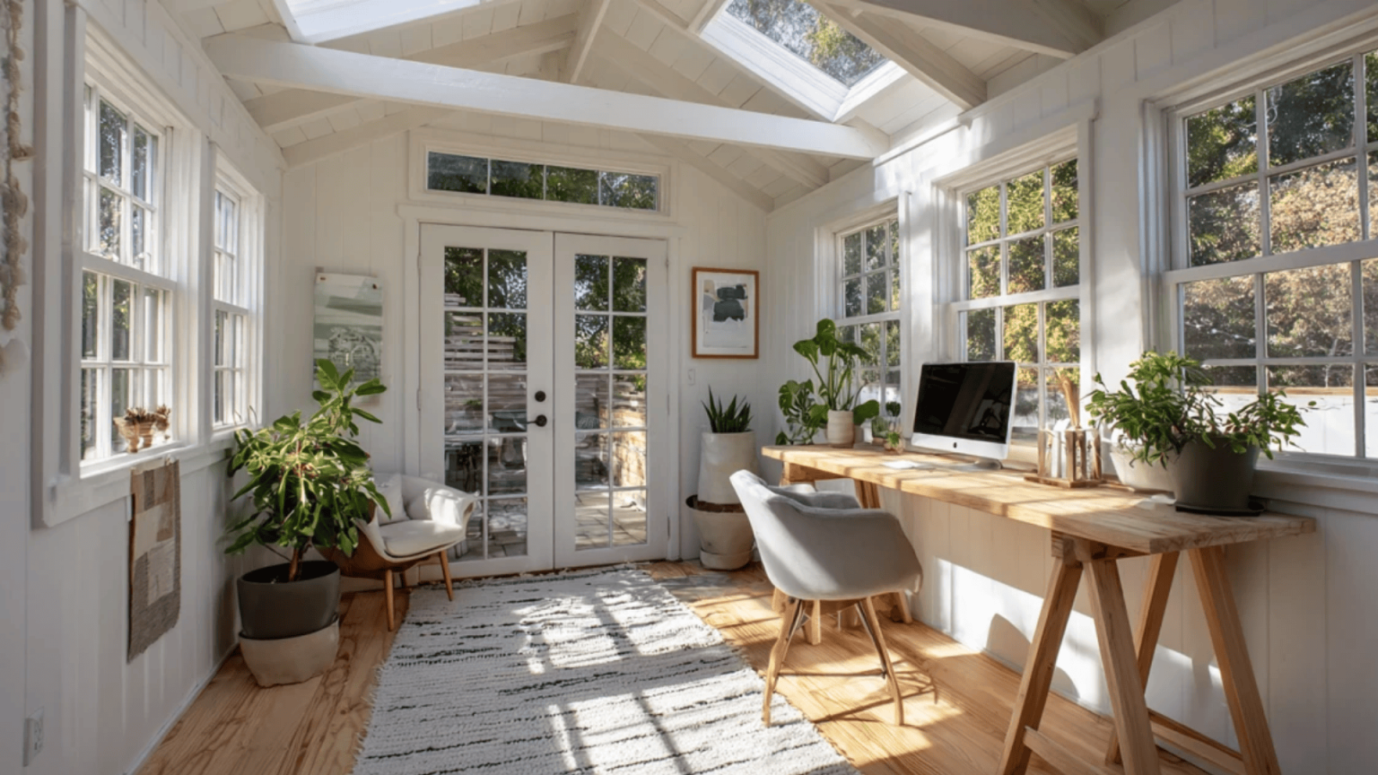 23 She Shed Interior - HelpWithDIY