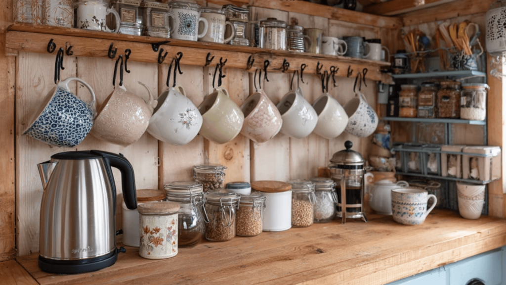 Mini CoffeeTea Bar or Refreshment Nook