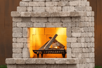 Outdoor Fireplace