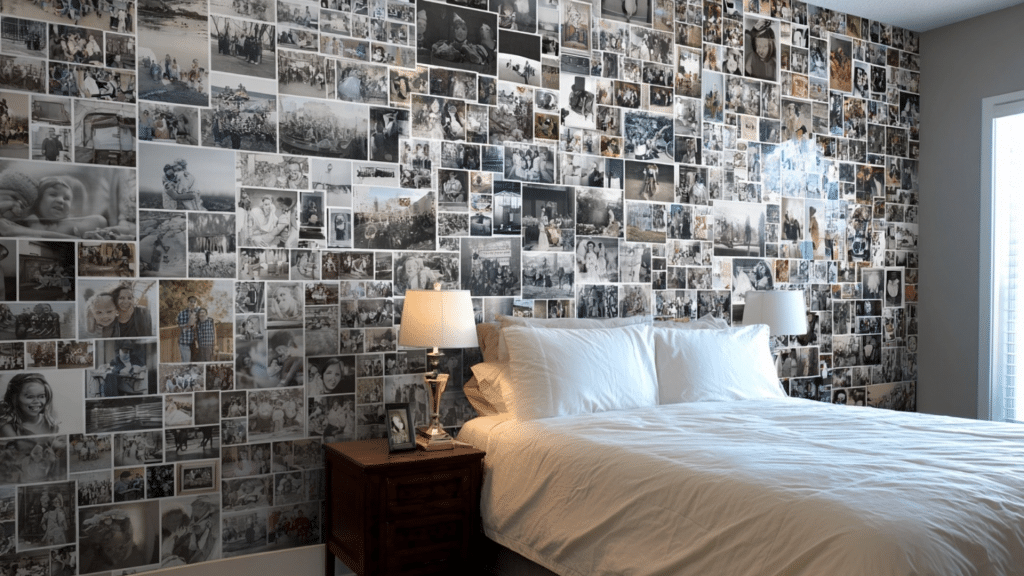 Photo Collage Wallpaper or Wall Mural of Photos