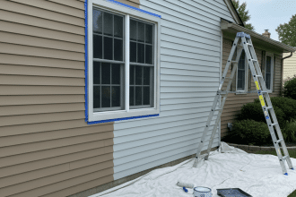 can you paint vinyl siding