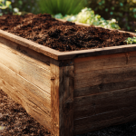diy raised garden bed layers