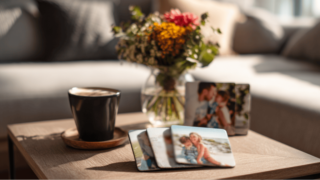 fabric transfer coasters