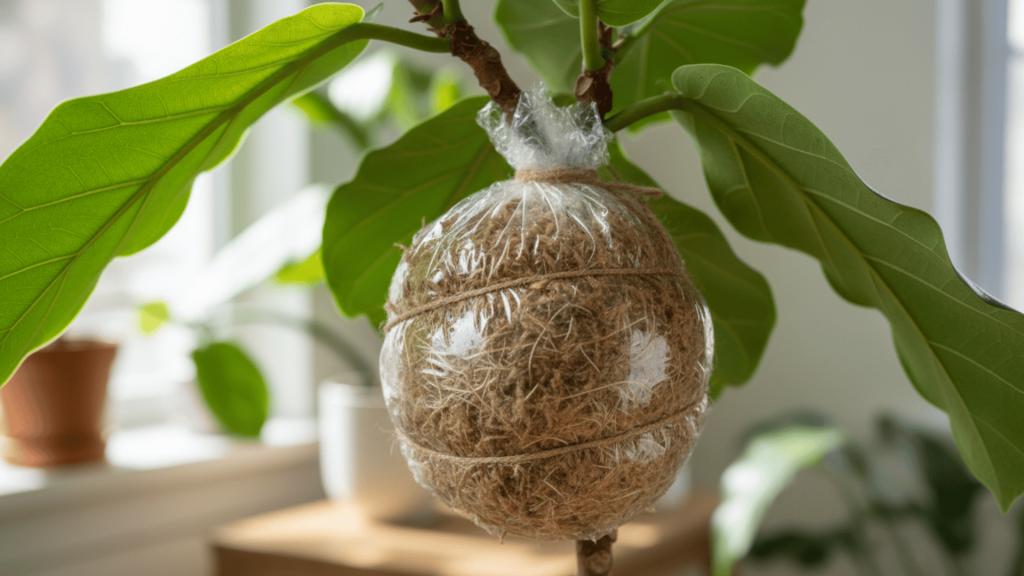 Air Layering for fiddle leaf fig