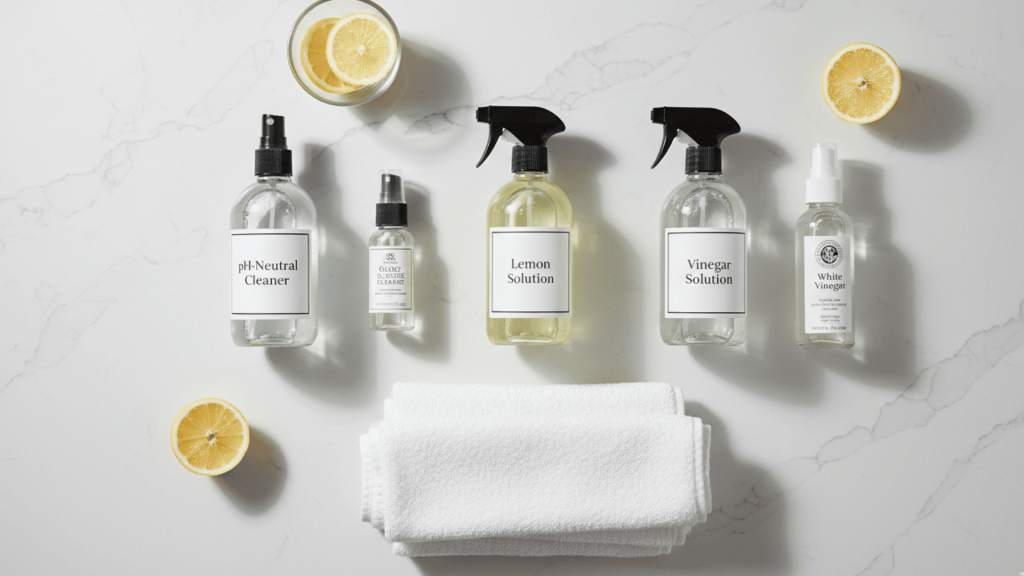 Alternative Methods for Cleaning Quartz Countertops