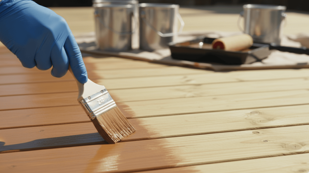 Can you Paint Treated Wood