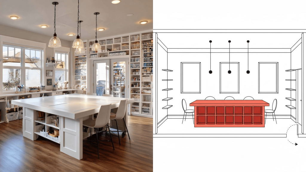 Center Island Worktable (1)