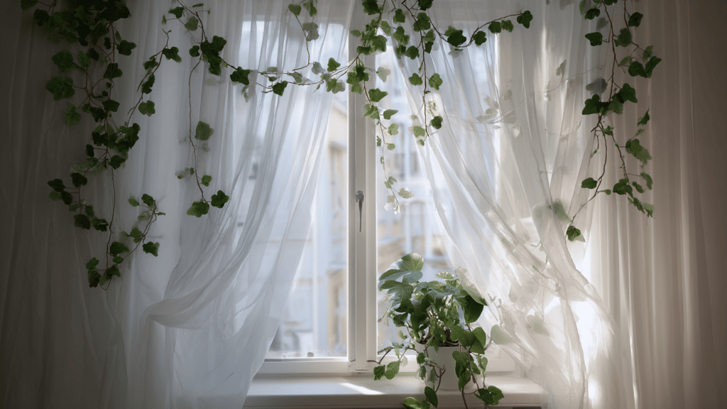 Faux Vines and Green Garlands