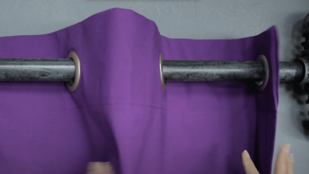 Finish and Hang the Curtains