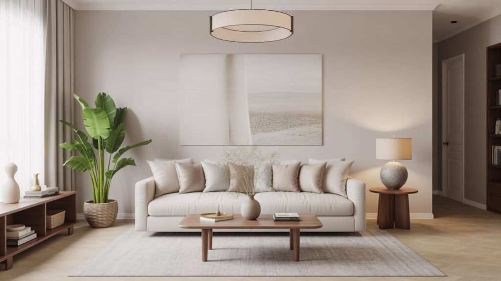 Minimalist Balanced Room