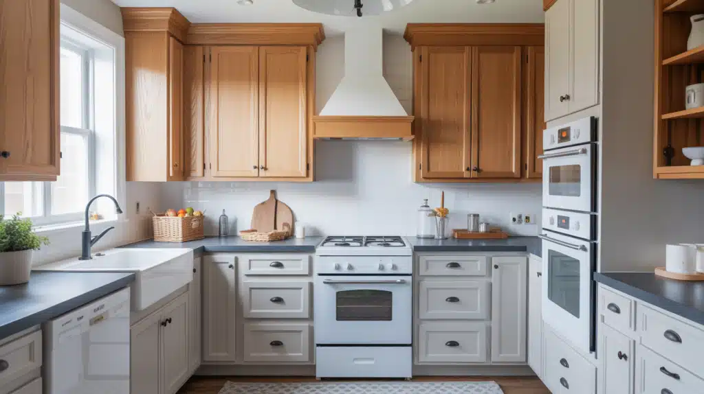 Paint Your Oak Cabinets