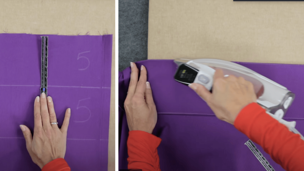 Prepare the Top for Grommets