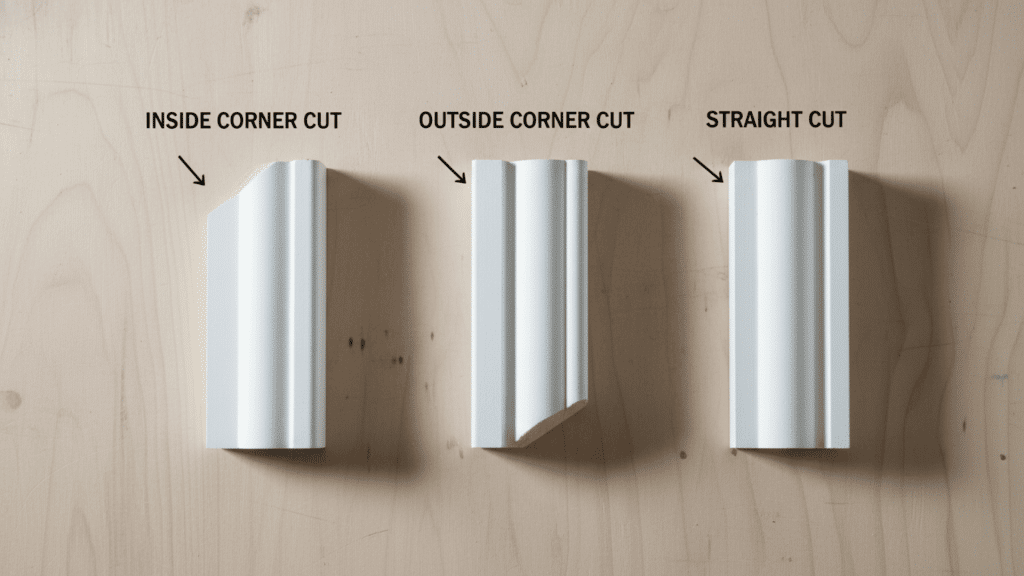 Types of Crown Molding Cuts