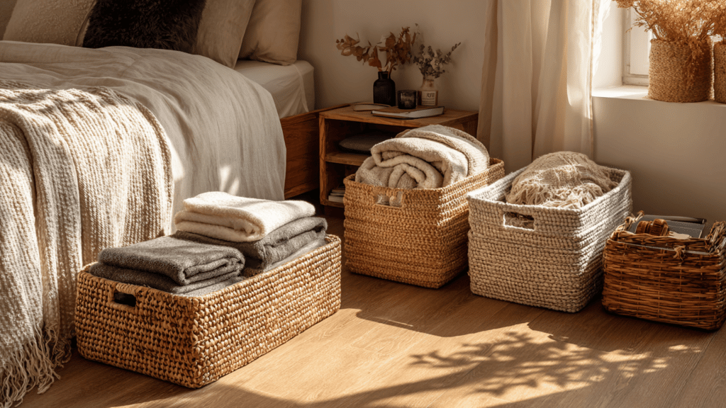 Woven Baskets for Storage