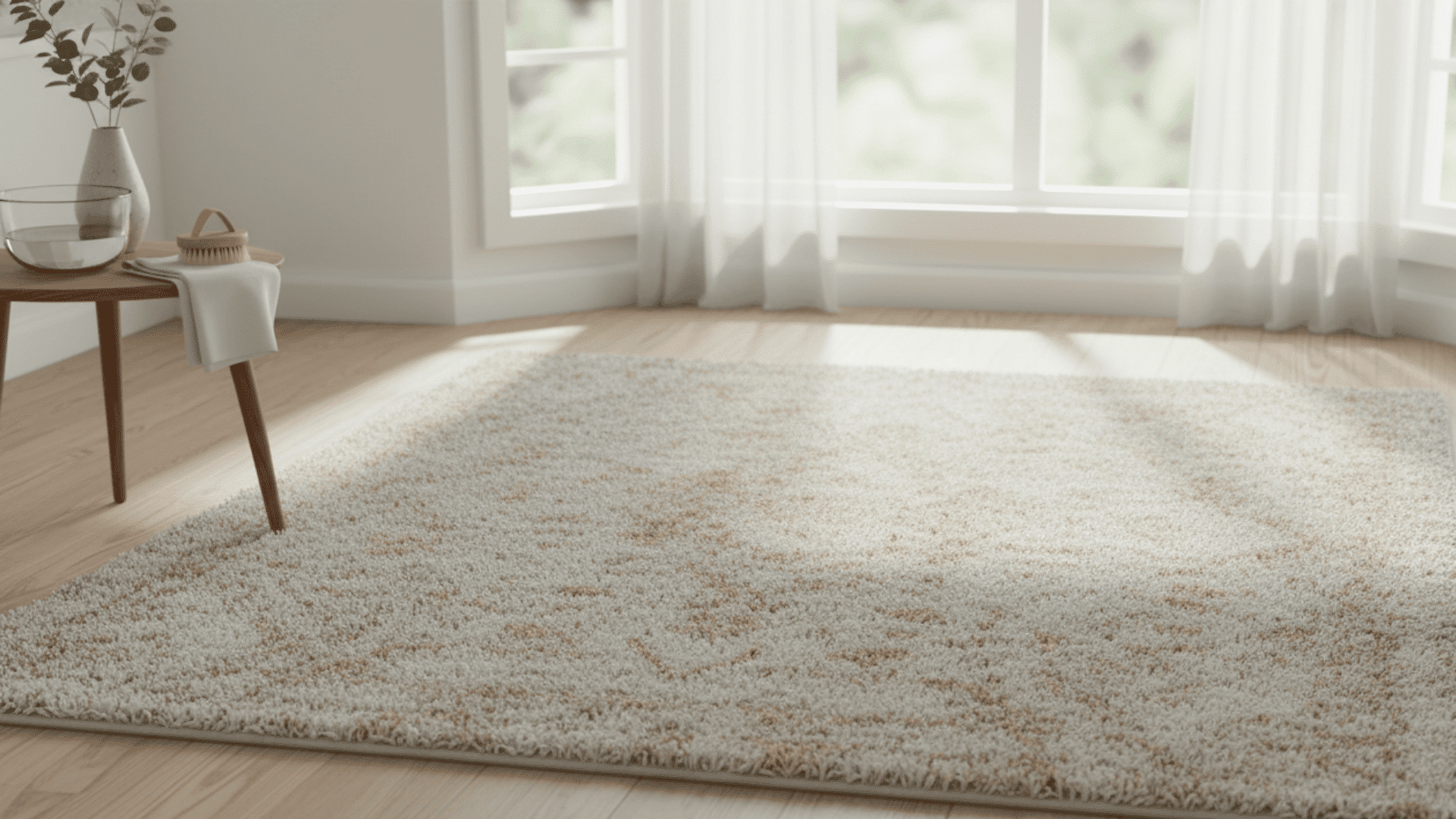 how to clean rug