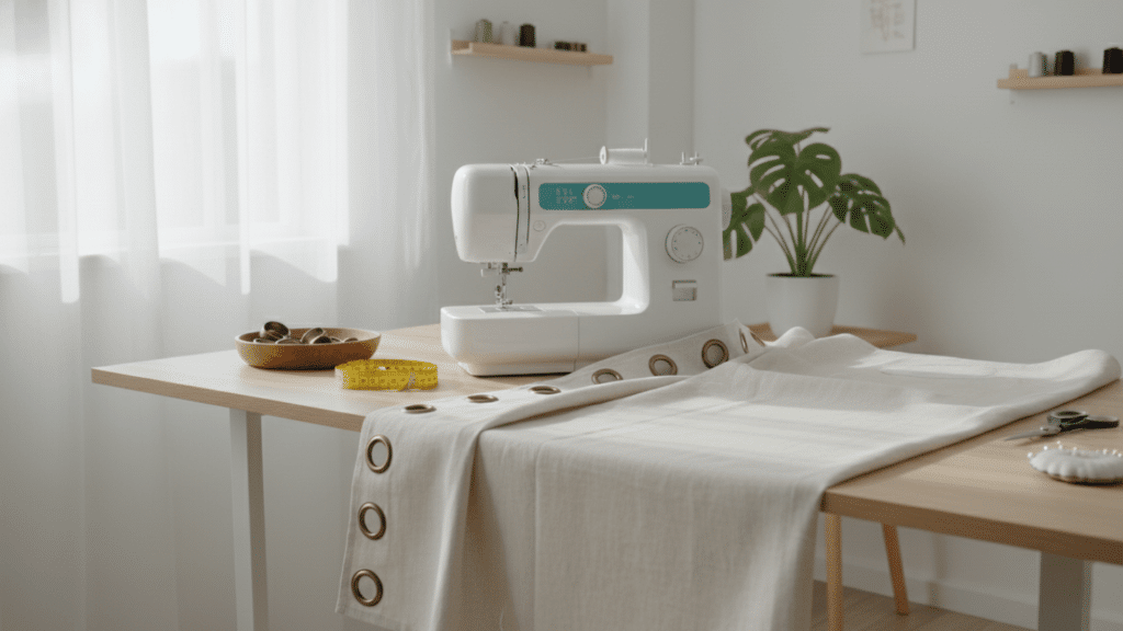 how to sew curtains
