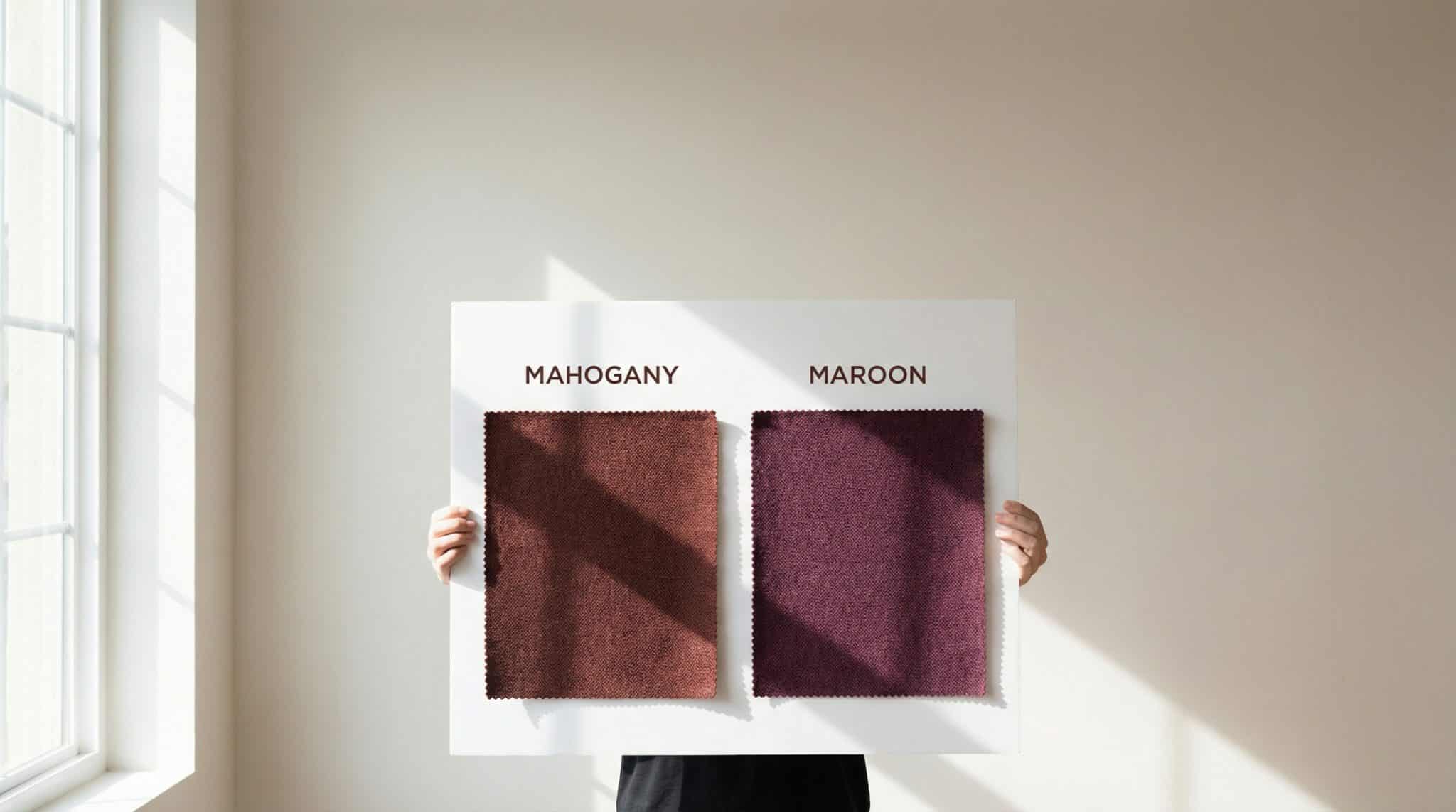 Mahogany Vs Maroon