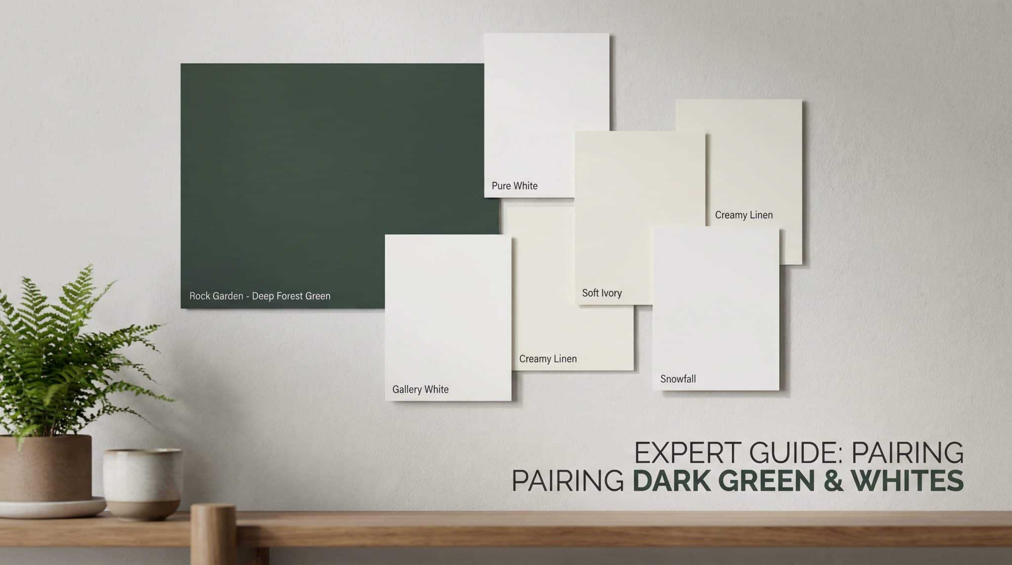 Rock Garden SW 6195: Best White Paint Pairings