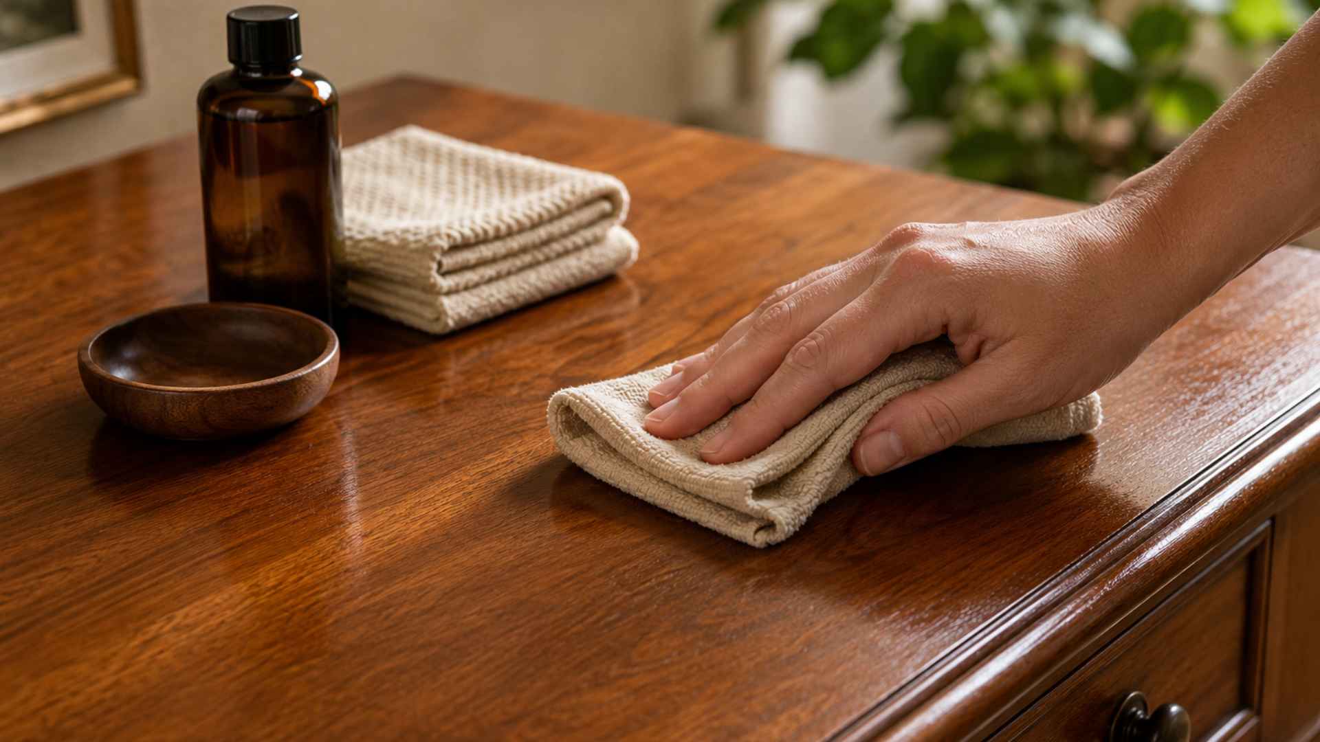 Polishing Wood Furniture