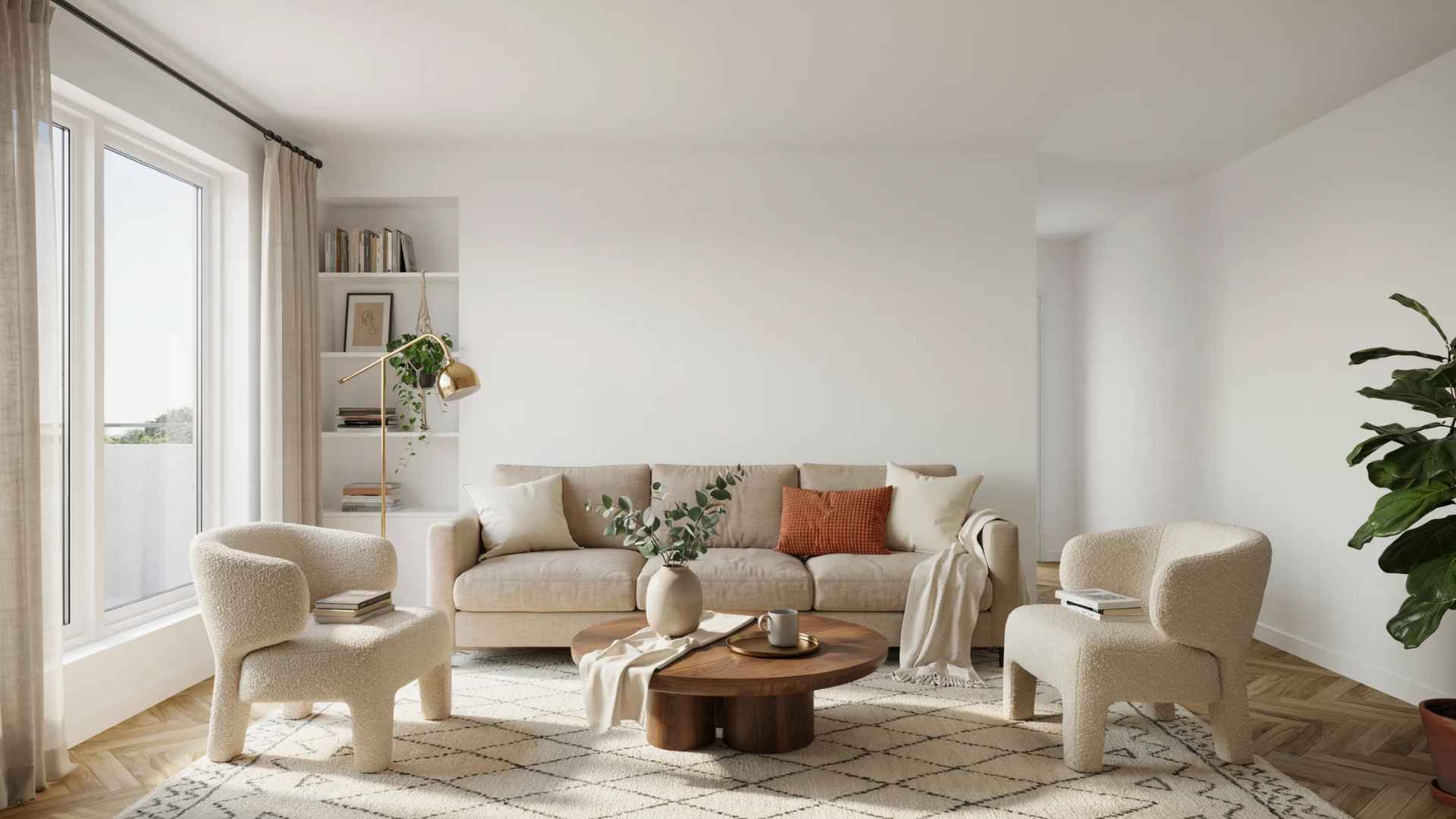 best way to arrange furniture living room