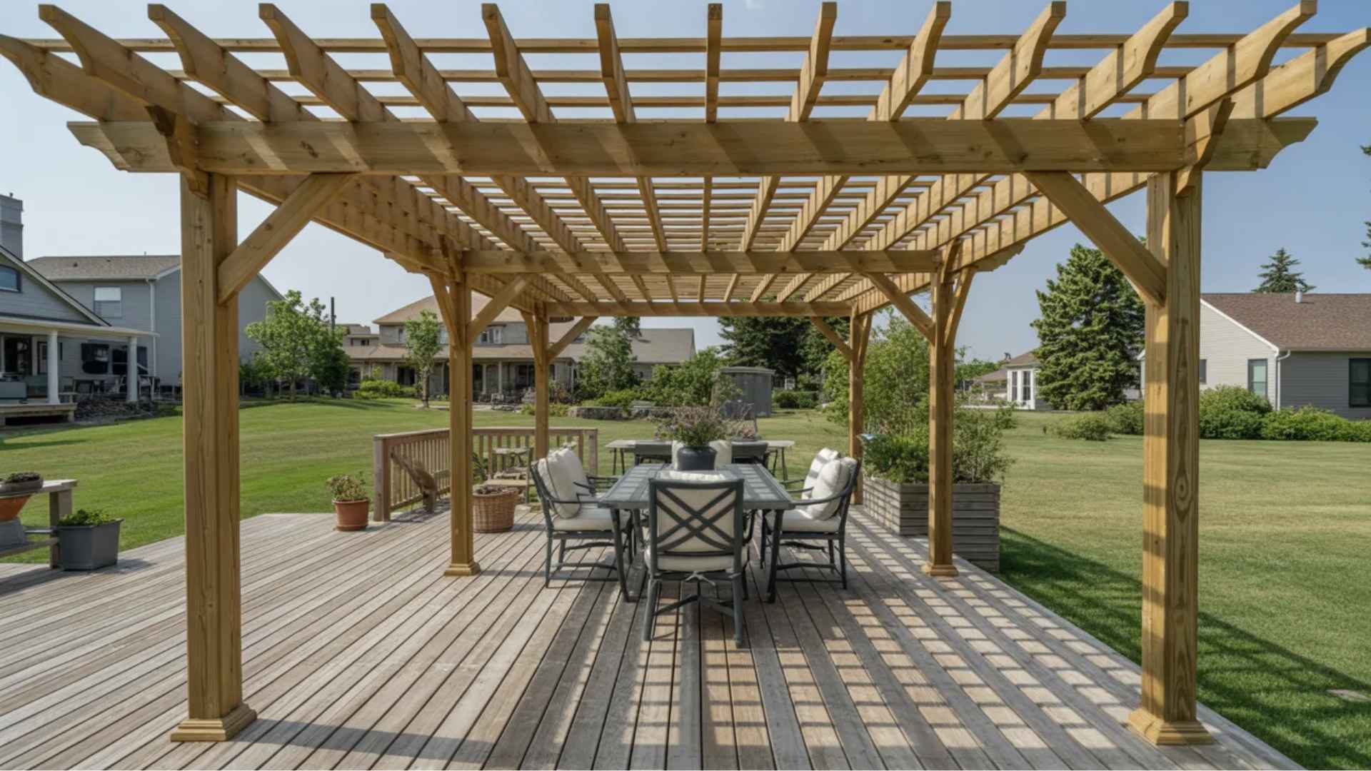 DIY Pergola Kit The Classic Budget Pick