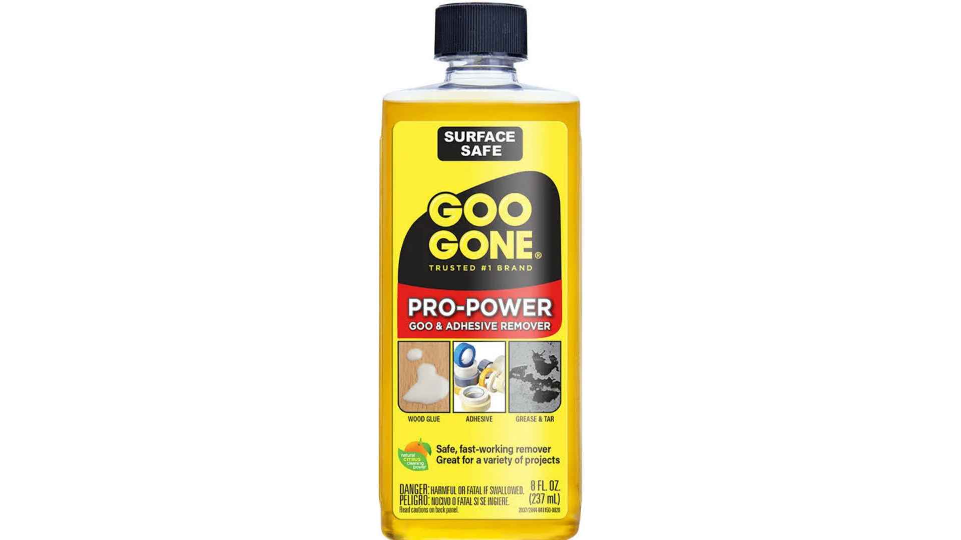 Goo Gone Pro-Power spray with scraper for heavy-duty glue, tar, paint, and grime