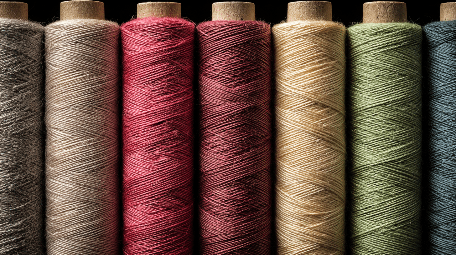 Colorful crochet thread spools with fine durable strands for detailed friendship bracelet designs