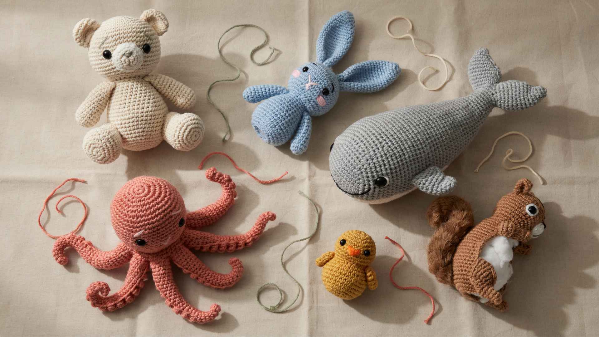 how to crochet stuffed animals